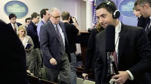 Gaggles of reporters