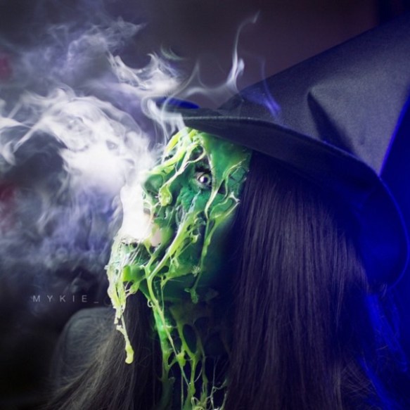 Wicked witch melting