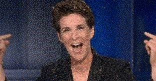 Rachel Maddow Cackling